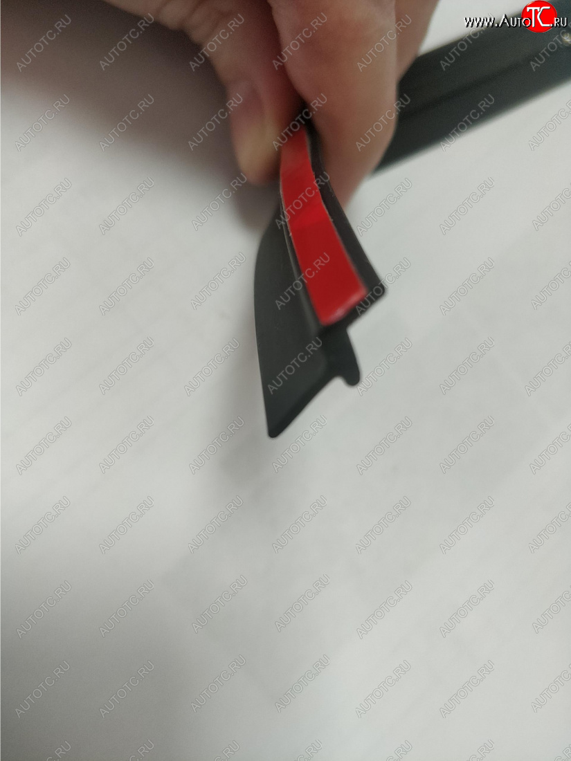 287 р. Универсальный уплотнитель FlexLine (на самоклеящейся основе, лепесток 9 mm, 1 погонный метр) KIA Mohave HM дорестайлинг (2008-2017)  с доставкой в г. Воронеж