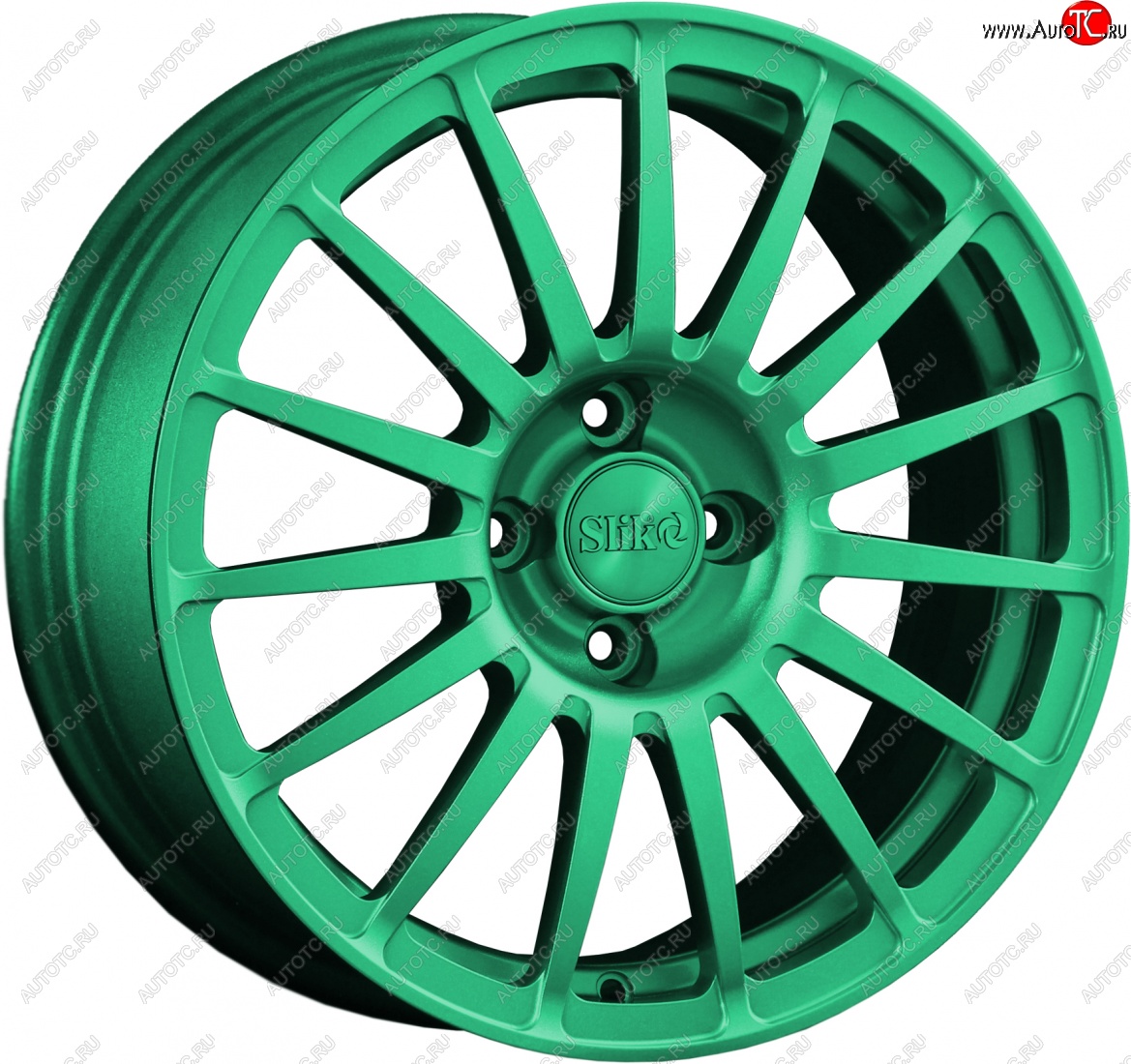 18 999 р. Кованый диск Slik classik R16x6.5 Candy Green изумрудно-зеленый 6.5x16   (Цвет: Candy Green изумрудно-зеленый 6.5x16)  с доставкой в г. Воронеж