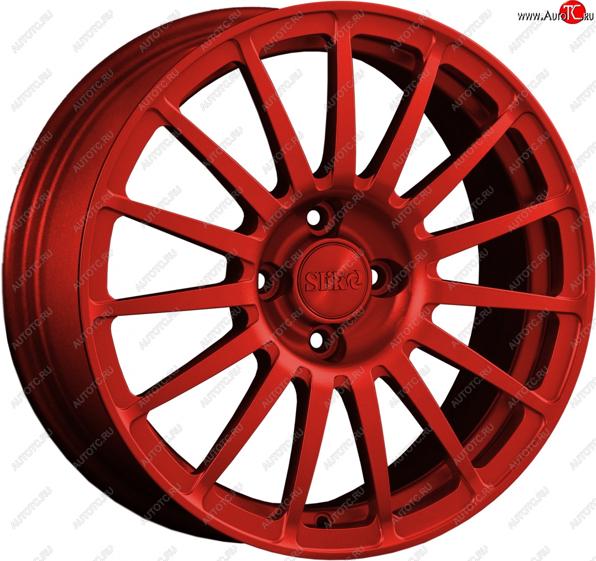 18 999 р. Кованый диск Slik classik R16x6.5 Candy RED красный 6.5x16   (Цвет: Candy RED красный 6.5x16)  с доставкой в г. Воронеж