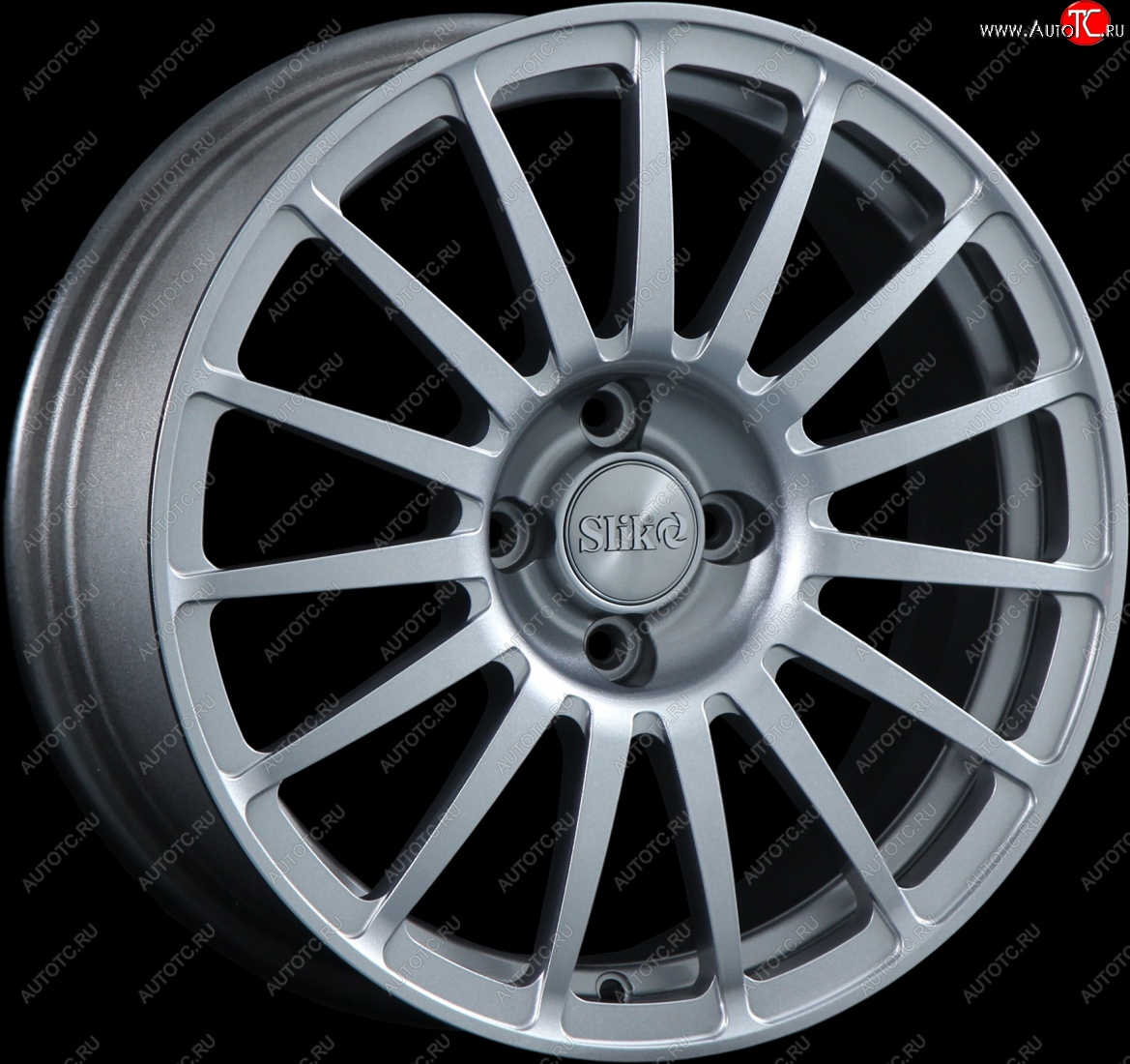 18 999 р. Кованый диск Slik classik R16x6.5 Серебристый светлый (S16) 6.5x16   (Цвет: S16)  с доставкой в г. Воронеж