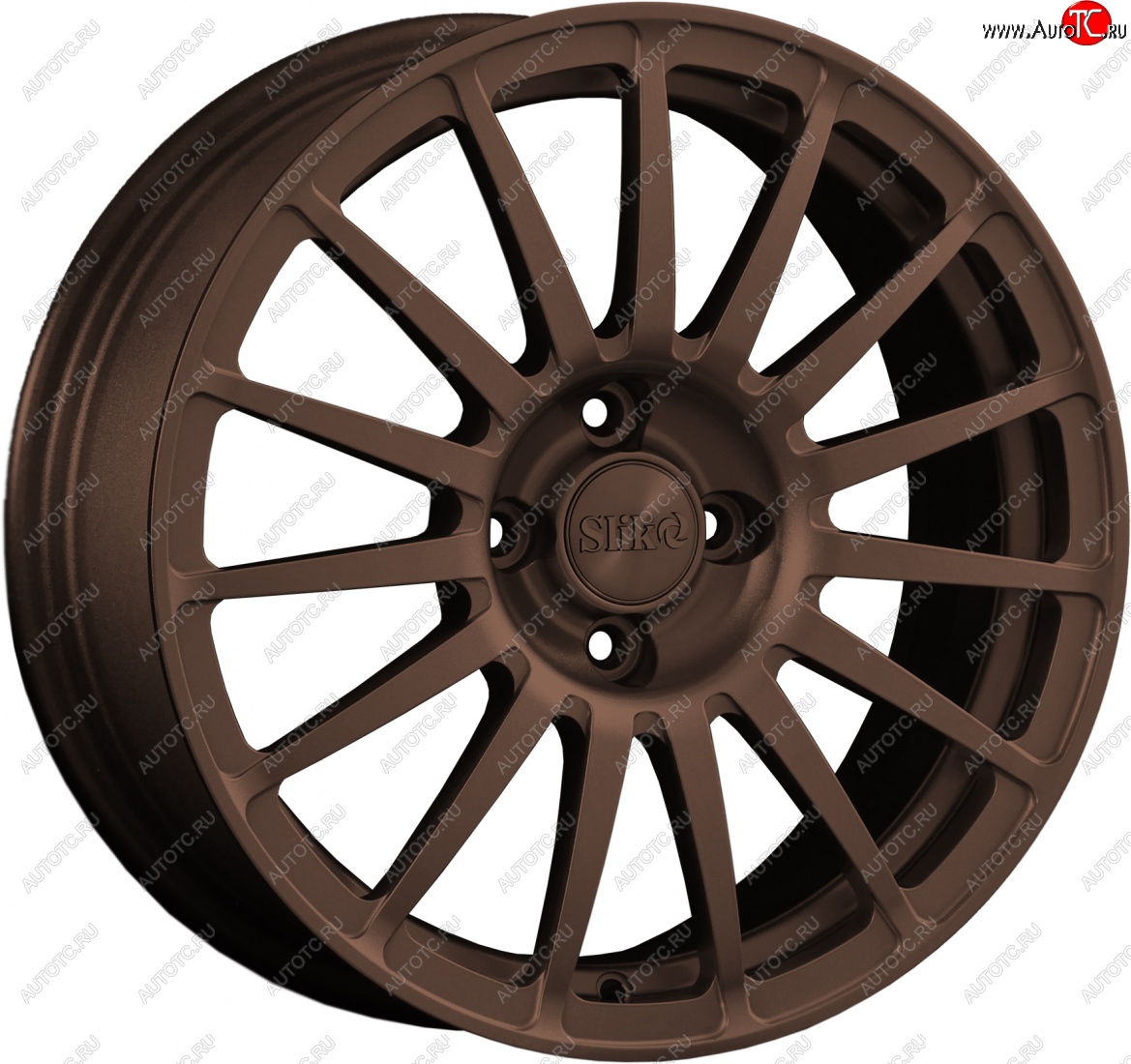 18 999 р. Кованый диск Slik classik R16x6.5 Бронза (BRZ) 6.5x16   (Цвет: BRZ)  с доставкой в г. Воронеж