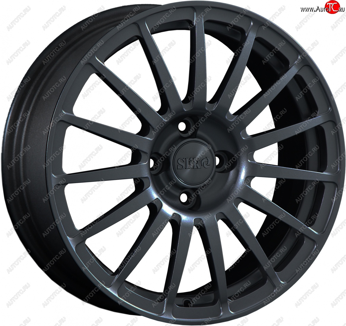 18 999 р. Кованый диск Slik classik R16x6.5 Графит матовый (GRF2) 6.5x16   (Цвет: GRF2)  с доставкой в г. Воронеж