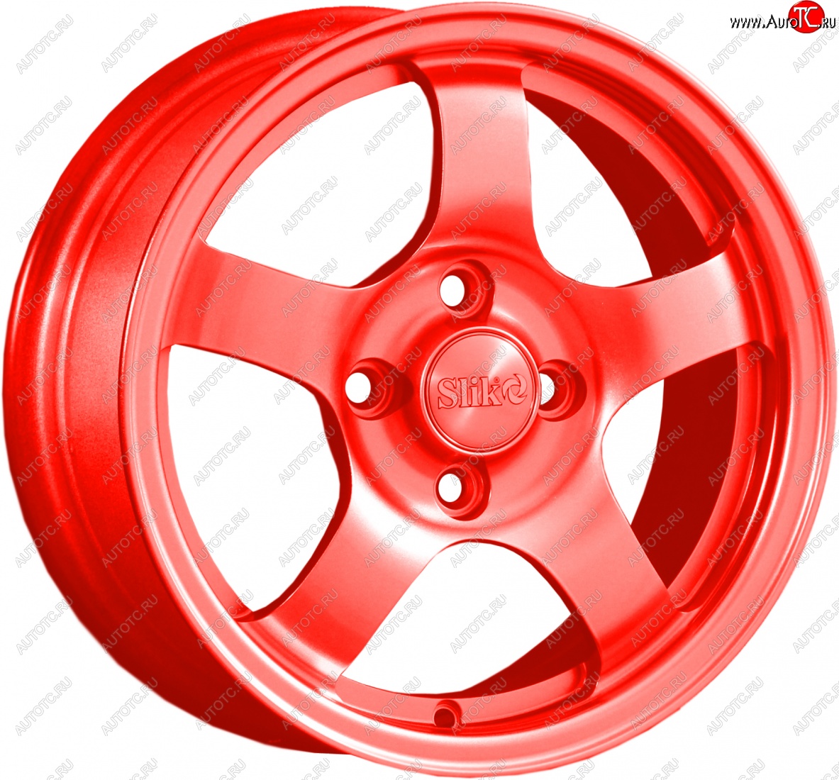 12 799 р. Кованый диск Slik Classik 6x14 (Candy - красный)   (Цвет: Candy - красный)  с доставкой в г. Воронеж
