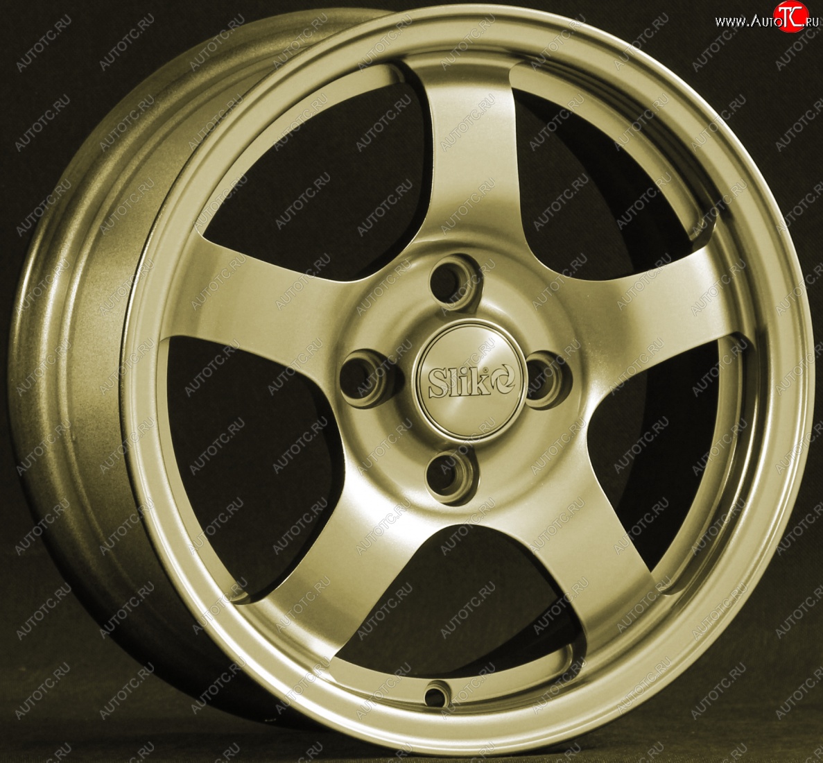 12 799 р. Кованый диск Slik Classik 6x14 (Золотой G)   (Цвет: Золотой G)  с доставкой в г. Воронеж