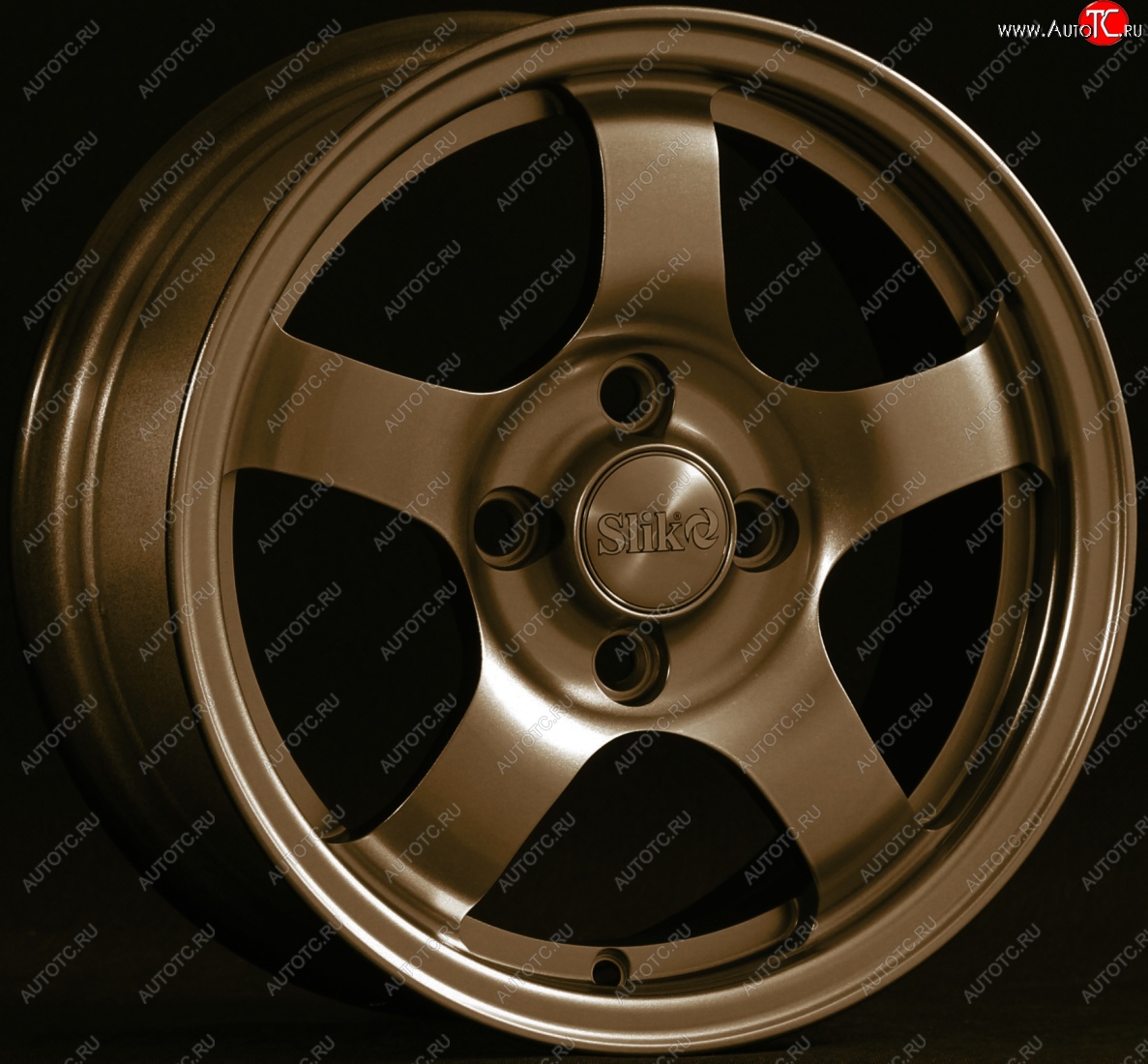 12 799 р. Кованый диск Slik Classik 6x14 (Коньячная бронза матовая MBRZCGN)   (Цвет: Коньячная бронза матовая MBRZCGN)  с доставкой в г. Воронеж