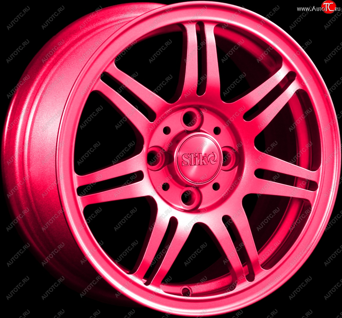 12 799 р. Кованый диск Slik Classik 6x14 (Candy рубиновый)   (Цвет: Candy рубиновый)  с доставкой в г. Воронеж