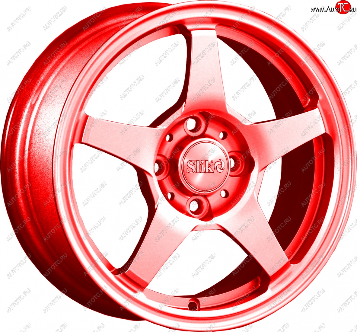 12 799 р. Кованый диск Slik Classik 6x14 (RAL 3026 ярко алый)   (Цвет: RAL 3026 ярко алый)  с доставкой в г. Воронеж