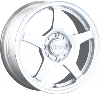 12 799 р. Кованый диск Slik Classik 6x14 (Белый)   (Цвет: Белый)  с доставкой в г. Воронеж. Увеличить фотографию 3