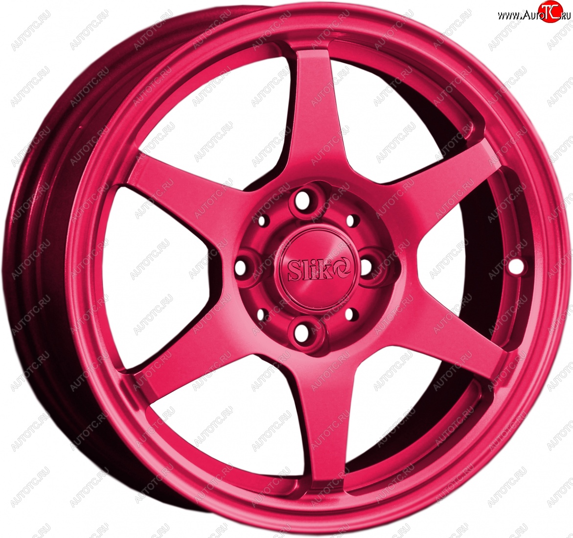 12 799 р. Кованый диск Slik Classik 6x14 (Candy рубиновый)   (Цвет: Candy рубиновый)  с доставкой в г. Воронеж