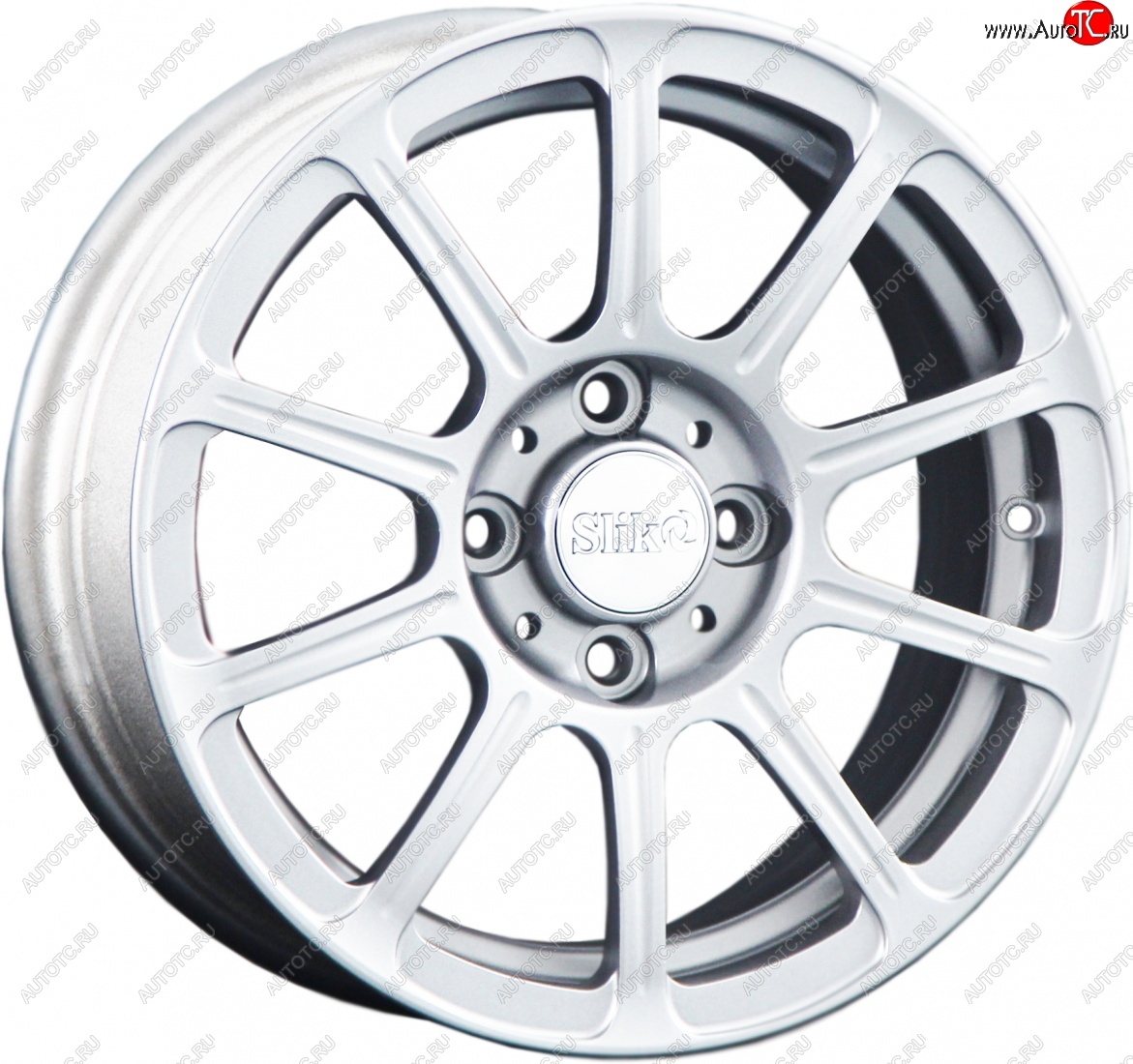 5 999 р. Кованый диск Slik Classik 6x14 (Белый)   (Цвет: Белый)  с доставкой в г. Воронеж