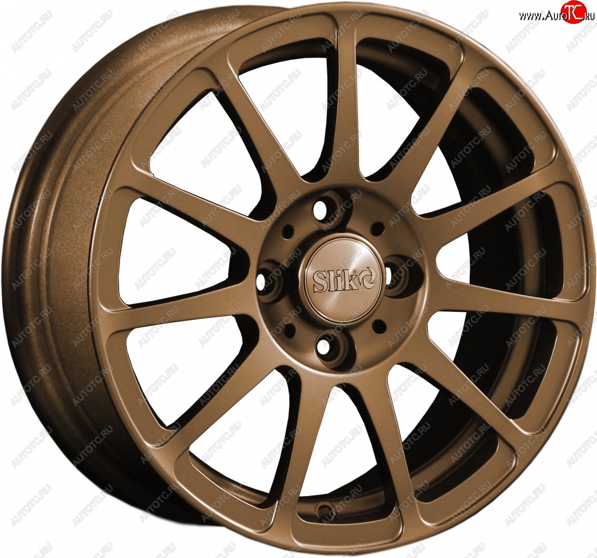 12 799 р. Кованый диск Slik Classik 6x14 (Металлик: коньячная бронза матовый MBRZCGN)   (Цвет: Металлик: коньячная бронза матовый MBRZCGN)  с доставкой в г. Воронеж