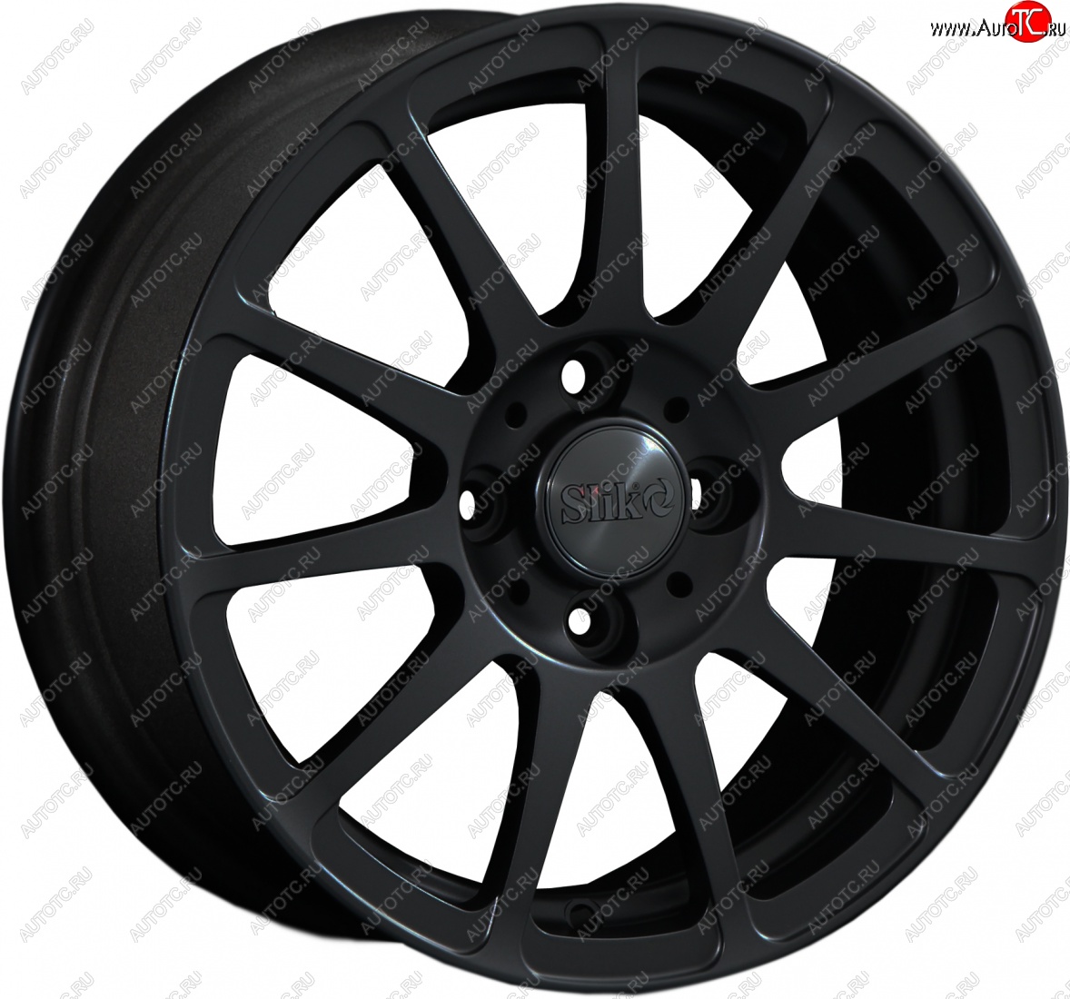 12 799 р. Кованый диск Slik Classik 6x14 (Чёрный матовый MB)   (Цвет: Чёрный матовый MB)  с доставкой в г. Воронеж