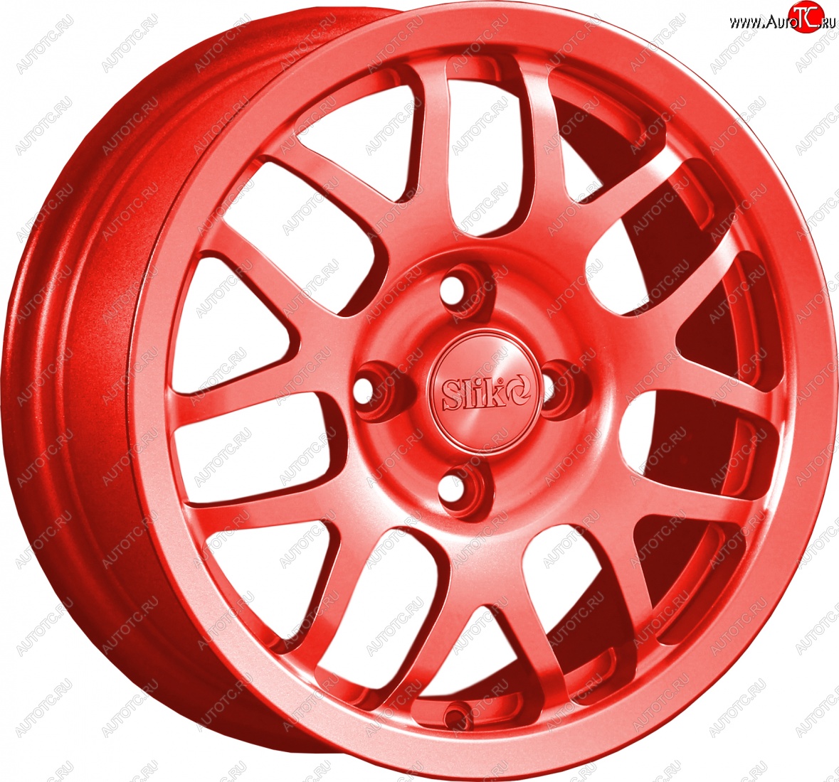 12 799 р. Кованый диск Slik Classik 6x14 (Candy алый)   (Цвет: Candy алый)  с доставкой в г. Воронеж