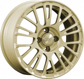 Кованый диск Slik Classik 6.5x15 (Металлик золотой) Alfa Romeo 156 932 дорестайлинг, седан (1996-2002) 4x98.0xDIA58.1xET38.0