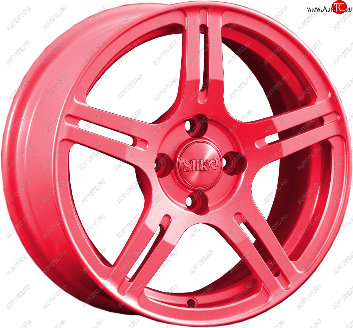 15 249 р. Кованый диск Slik Classik 6.5x15 (Candy рубиновый)   (Цвет: Candy рубиновый)  с доставкой в г. Воронеж