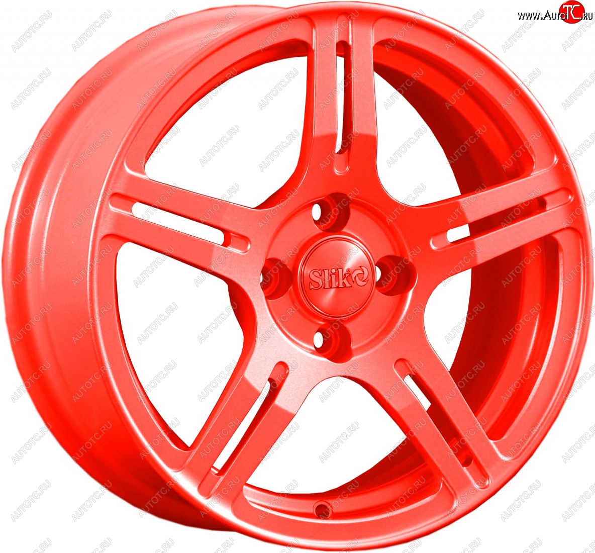 15 249 р. Кованый диск Slik Classik 6.5x15 (RAL 3026 ярко-алый)   (Цвет: RAL 3026 ярко-алый)  с доставкой в г. Воронеж
