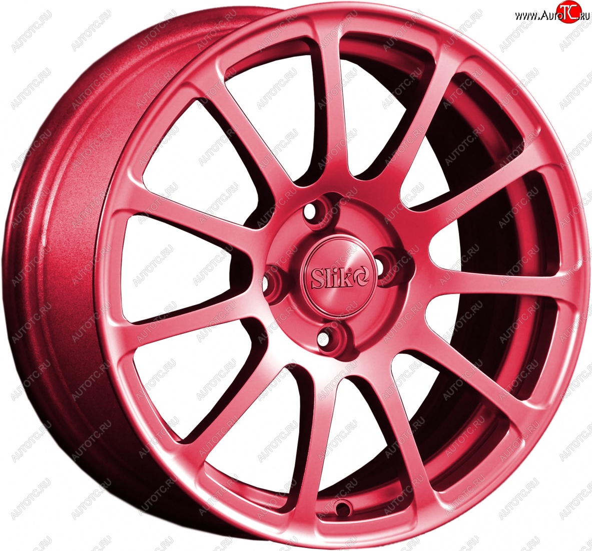 15 599 р. Кованый диск Slik Classik 6.5x15 (Cendy рубиновый)   (Цвет: Cendy рубиновый)  с доставкой в г. Воронеж