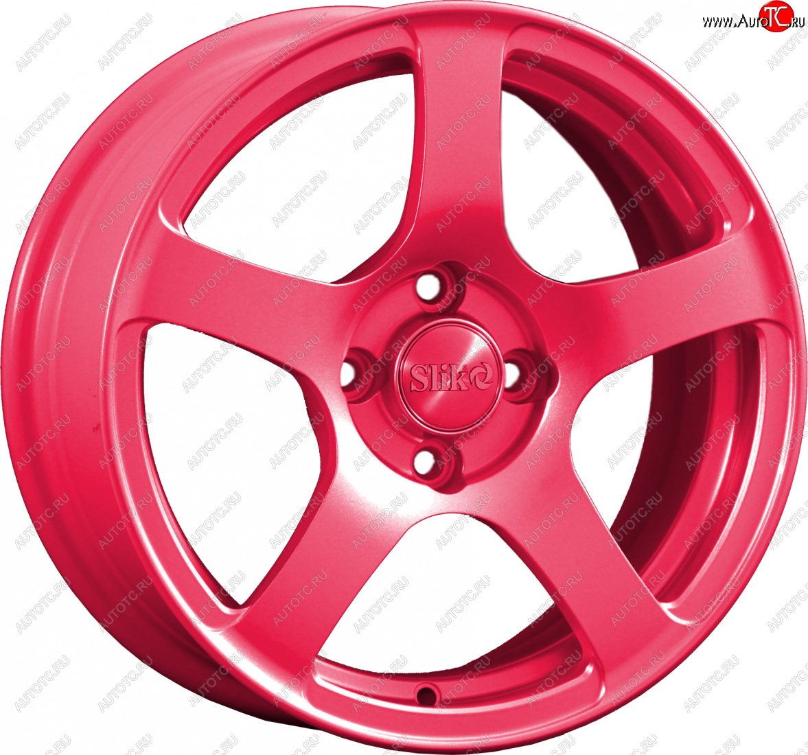 15 249 р. Кованый диск Slik Classik 6.5x15 (Candy рубиновый)   (Цвет: Candy рубиновый)  с доставкой в г. Воронеж