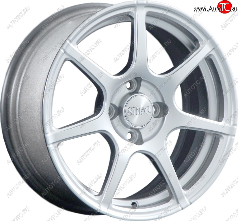 15 249 р. Кованый диск Slik Classik 6.5x15 (Белый)   (Цвет: Белый)  с доставкой в г. Воронеж