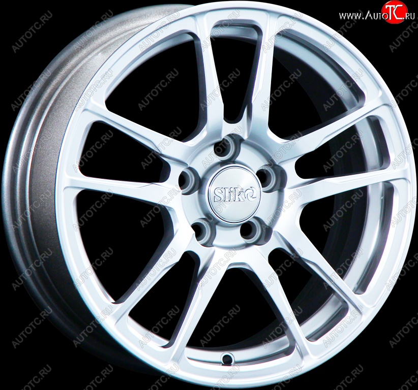 15 249 р. Кованый диск Slik Classik 6.5x15 (Белый)   (Цвет: Белый)  с доставкой в г. Воронеж