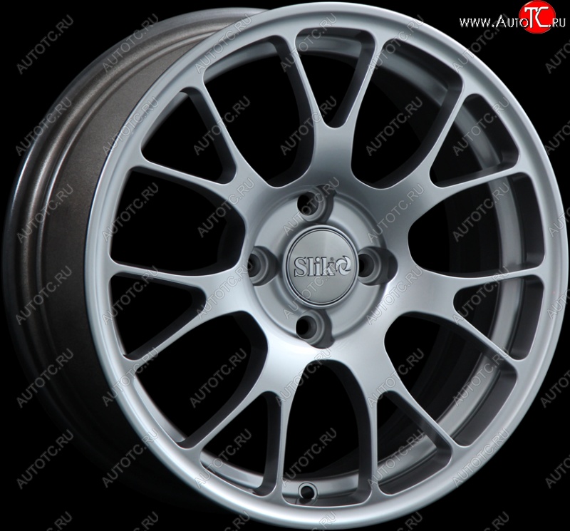 15 249 р. Кованый диск Slik Classik 6.5x15 (Серебристый светлый)   (Цвет: Серебристый светлый)  с доставкой в г. Воронеж