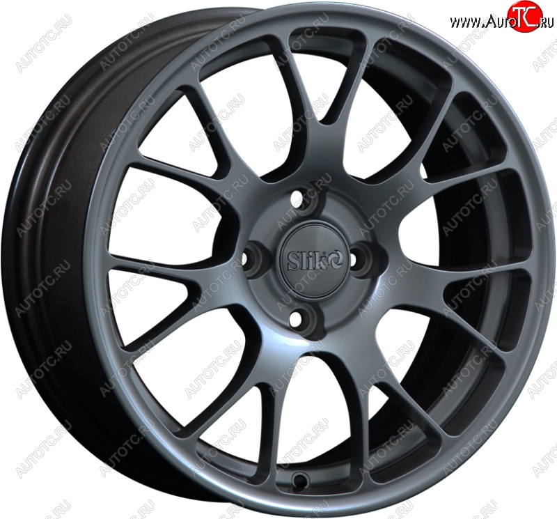 15 249 р. Кованый диск Slik Classik 6.5x15 (Металлик графит матовый)   (Цвет: Металлик графит матовый)  с доставкой в г. Воронеж