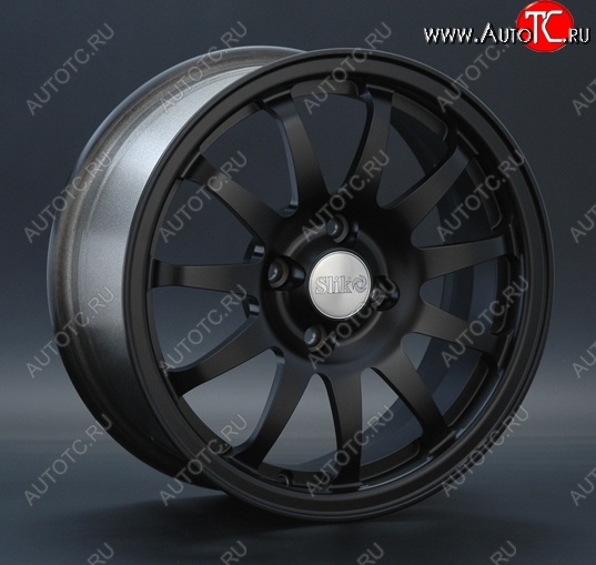 15 249 р. Кованый диск Slik Classik 6.5x15 (Черный глянцевый)   (Цвет: Черный глянцевый)  с доставкой в г. Воронеж