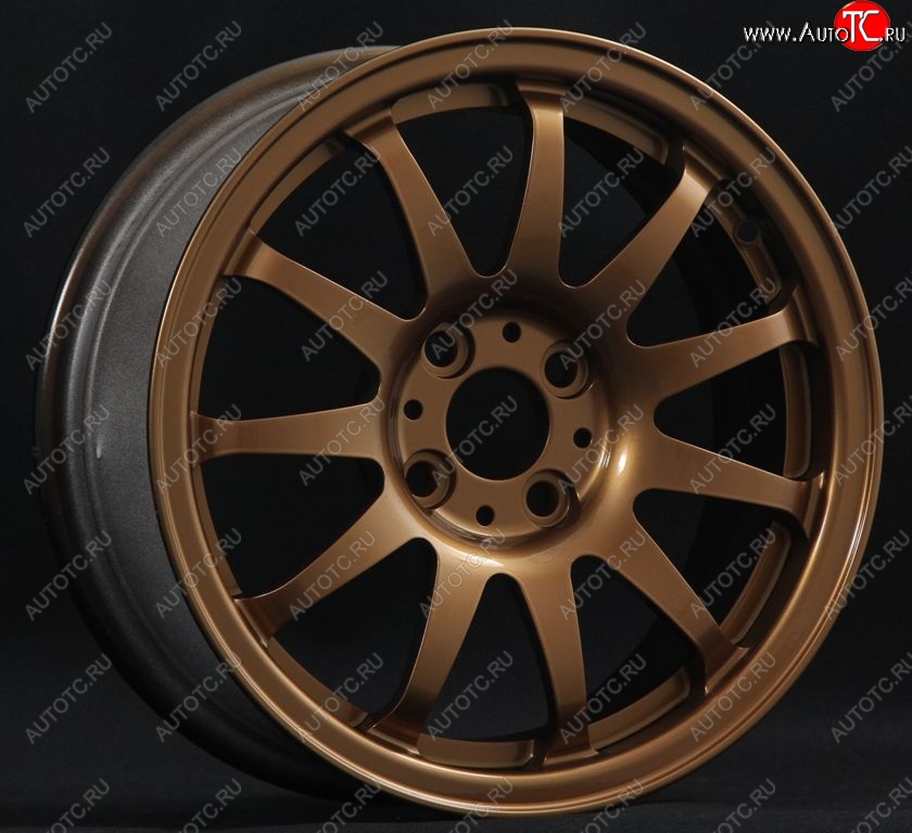 7 899 р. Кованый диск Slik Classik 6.5x15 (Металлик коньячная бронза. Глянец)   (Цвет: Металлик коньячная бронза. Глянец)  с доставкой в г. Воронеж