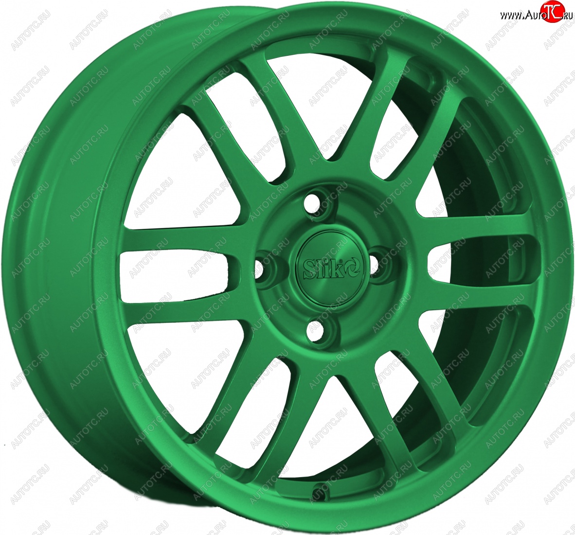 11 899 р. Кованый диск Slik Classik 6.5x15 (Зеленый)   (Цвет: Зеленый)  с доставкой в г. Воронеж