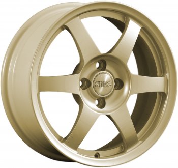 Кованый диск Slik Classik 6.5x16 (Металлик золотой) Alfa Romeo 156 932 2 рестайлинг, седан (2003-2007) 5x98.0xDIA58.1xET38.0