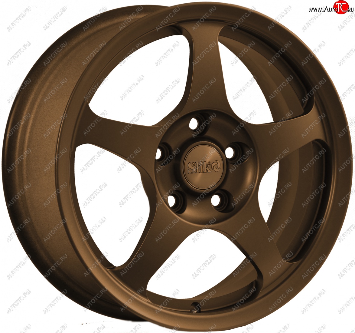 10 999 р. Кованый диск Slik classik R16x6.5 Коньячная бронза. Глянец (BRZCGN) 6.5x16   (Цвет: BRZCGN)  с доставкой в г. Воронеж