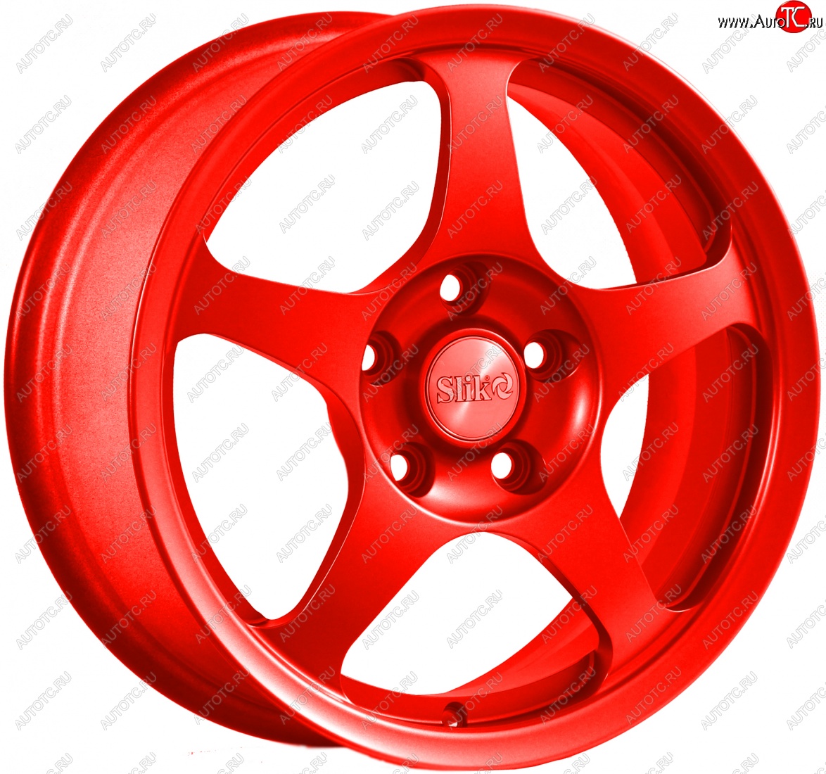 10 999 р. Кованый диск Slik classik R16x6.5 Candy алый 6.5x16   (Цвет: Candy алый 6.5x16)  с доставкой в г. Воронеж