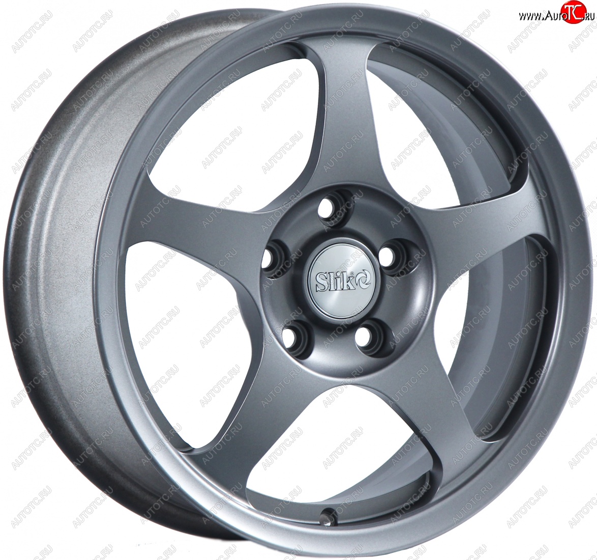 10 699 р. Кованый диск Slik classik R16x6.5 Серебристый тёмный (S25) 6.5x16   (Цвет: S25)  с доставкой в г. Воронеж