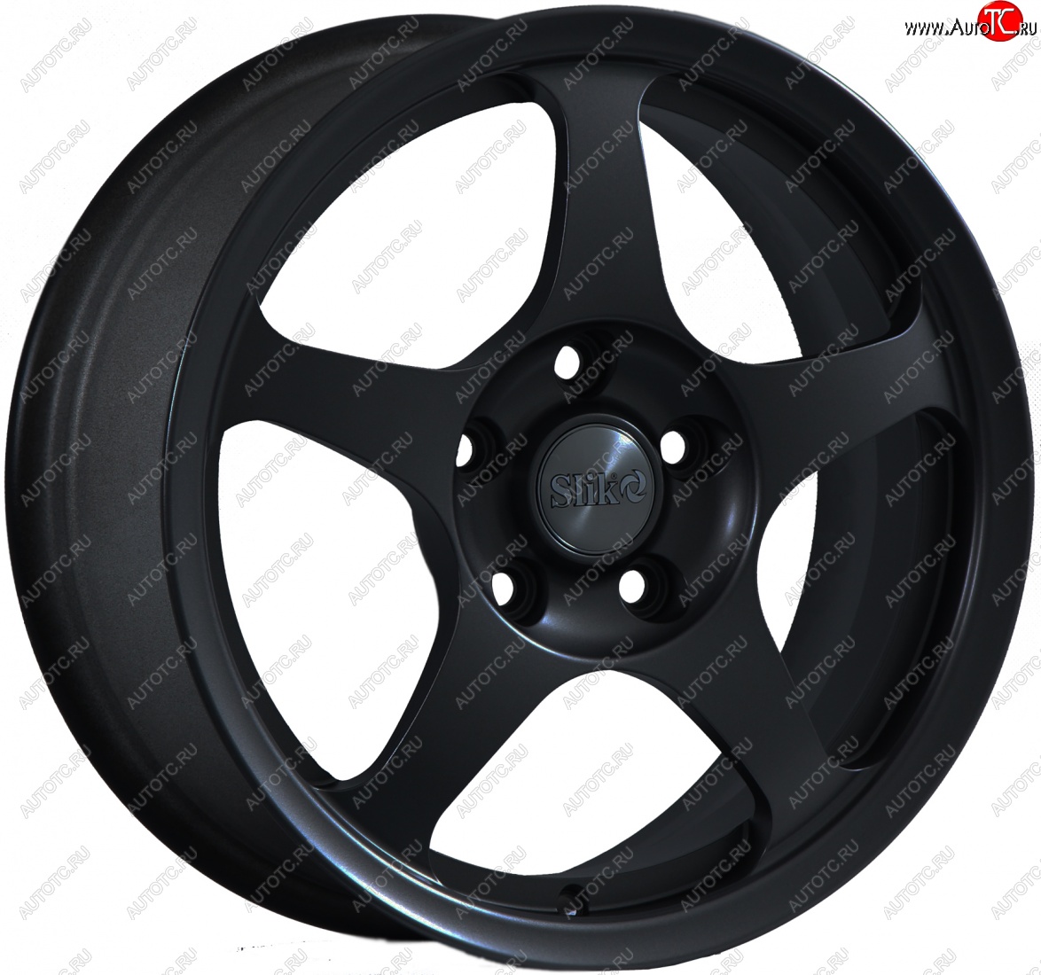10 699 р. Кованый диск Slik classik R16x6.5 Черный матовый (MB) 6.5x16   (Цвет: MB)  с доставкой в г. Воронеж