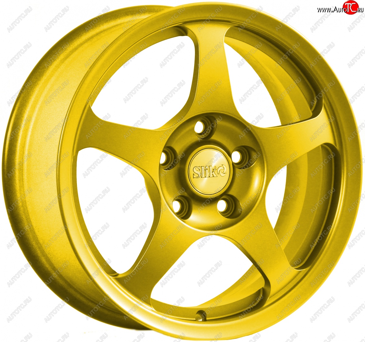 10 999 р. Кованый диск Slik classik R16x6.5 Ярко желтый RAL 1021 (YELLOW) 6.5x16   (Цвет: YELLOW)  с доставкой в г. Воронеж