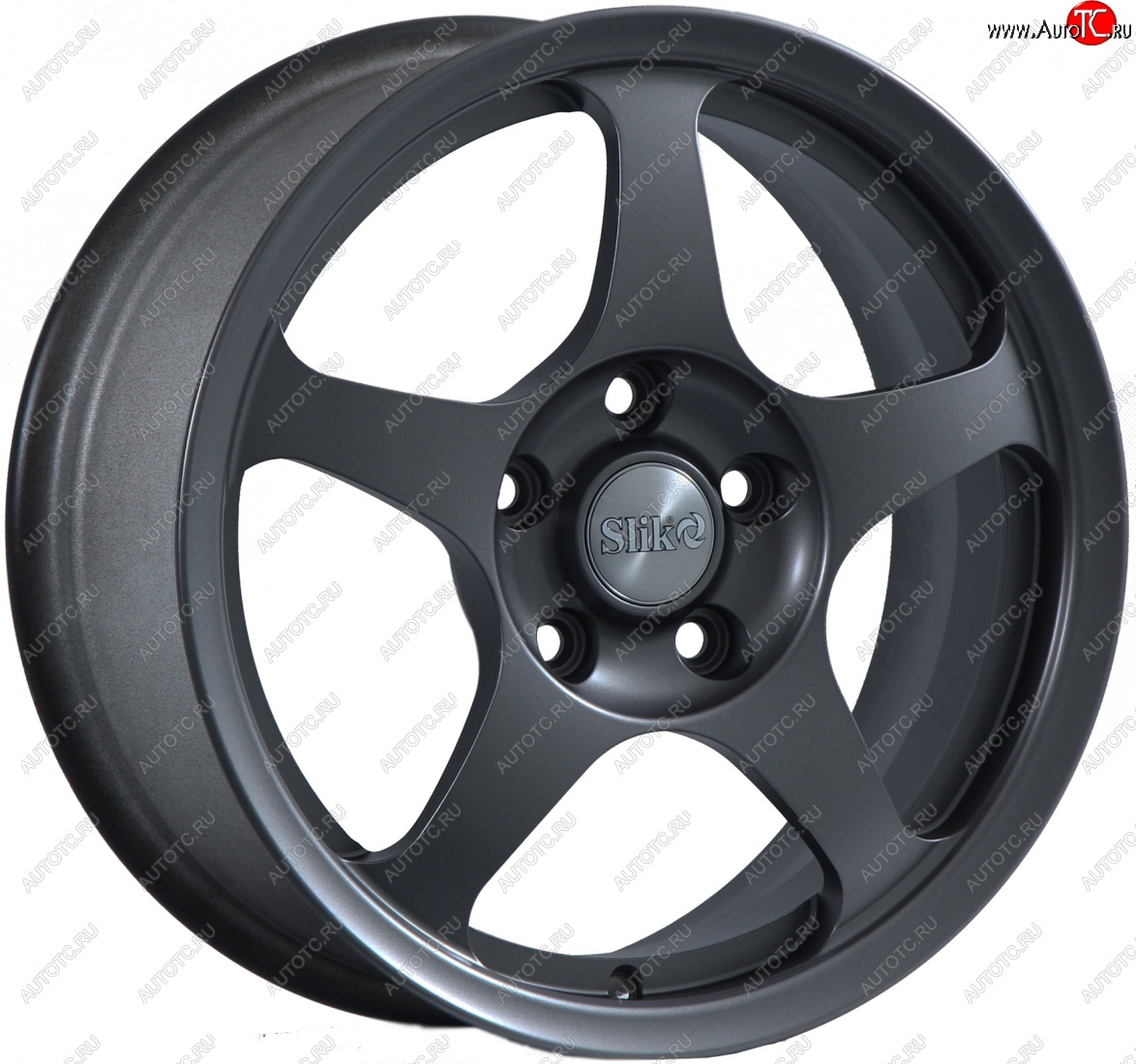 10 999 р. Кованый диск Slik classik R16x6.5 Графит глянцевый (GM) 6.5x16   (Цвет: GM)  с доставкой в г. Воронеж