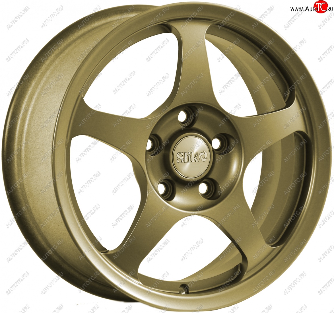 10 999 р. Кованый диск Slik classik R16x6.5 Золото (G) 6.5x16   (Цвет: G)  с доставкой в г. Воронеж