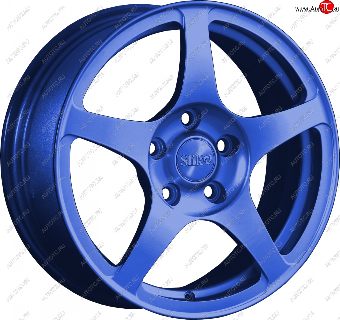 15 249 р. Кованый диск Slik Classic L-193 6.5x16   (Синий (BLUE))  с доставкой в г. Воронеж