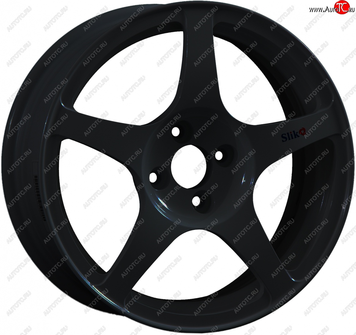 10 349 р. Кованый диск Slik classik R16x6.5 Черный матовый (MB) 6.5x16   (Цвет: MB)  с доставкой в г. Воронеж