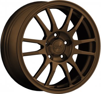 Кованый диск Slik classik R16x6.5 Коньячная бронза. Глянец (BRZCGN) 6.5x16 Hyundai Matrix 1 FC 2-ой рестайлинг (2008-2010) 4x114.3xDIA67.1xET46.0