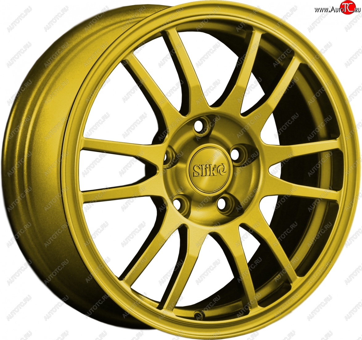 12 949 р. Кованый диск Slik classik R16x6.5 Ярко желтый RAL 1021 (YELLOW) 6.5x16   (Цвет: YELLOW)  с доставкой в г. Воронеж