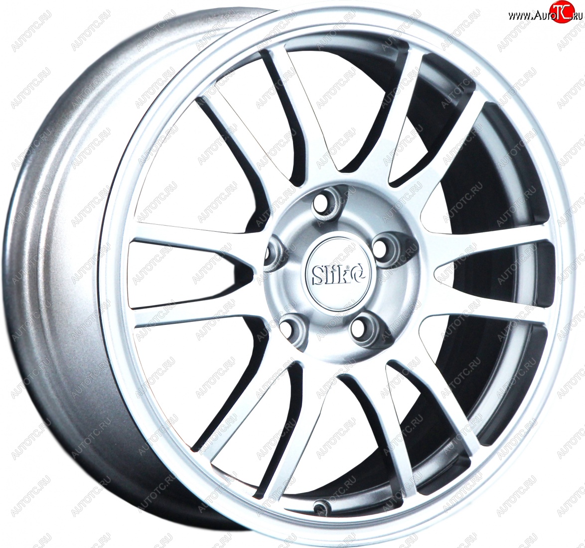 12 949 р. Кованый диск Slik classik R16x6.5 Белый (W) 6.5x16   (Цвет: W)  с доставкой в г. Воронеж