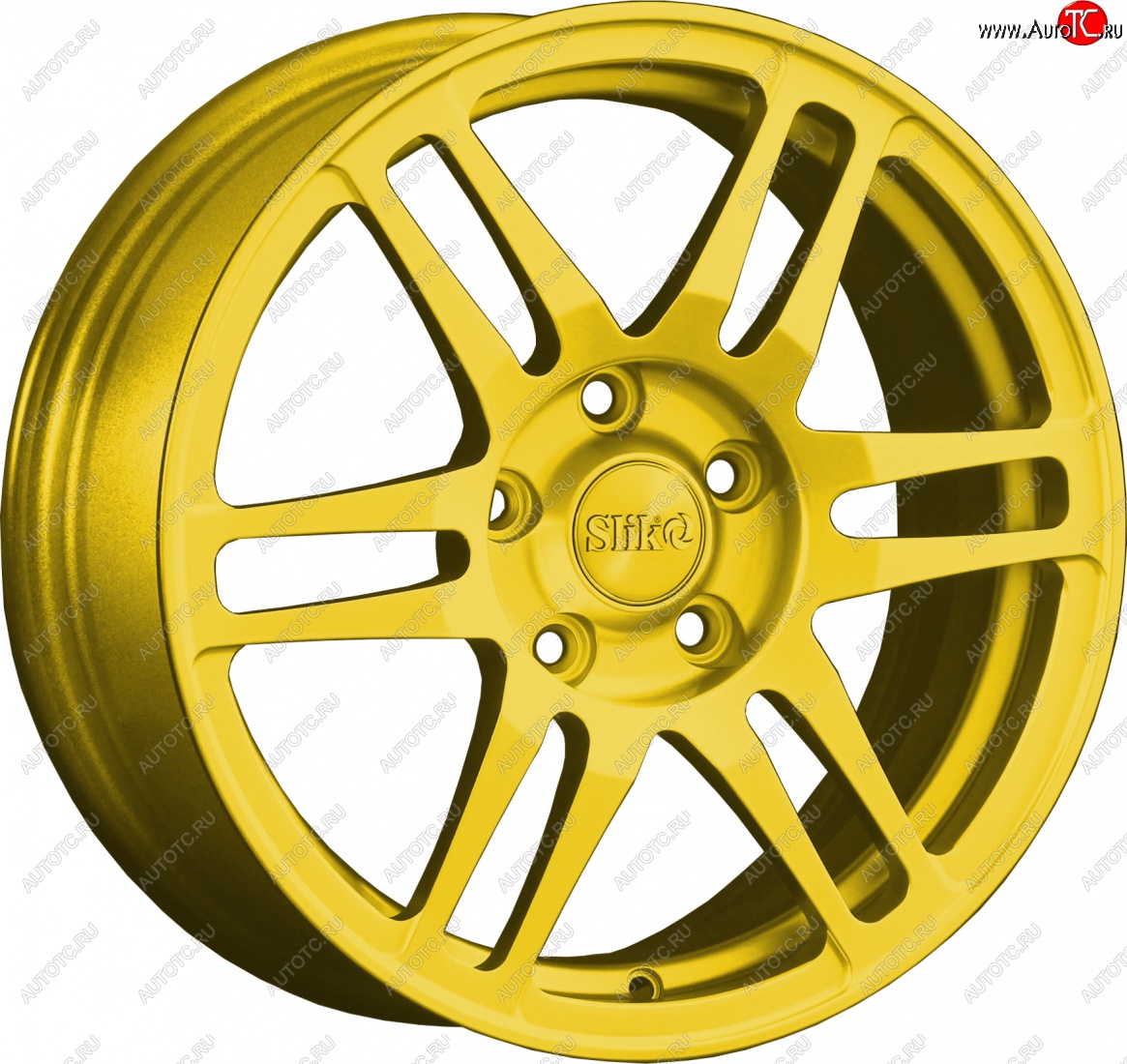 12 949 р. Кованый диск Slik classik R16x6.5 Candy YELLOW ярко-желтый 6.5x16   (Цвет: Candy YELLOW ярко-желтый 6.5x16)  с доставкой в г. Воронеж