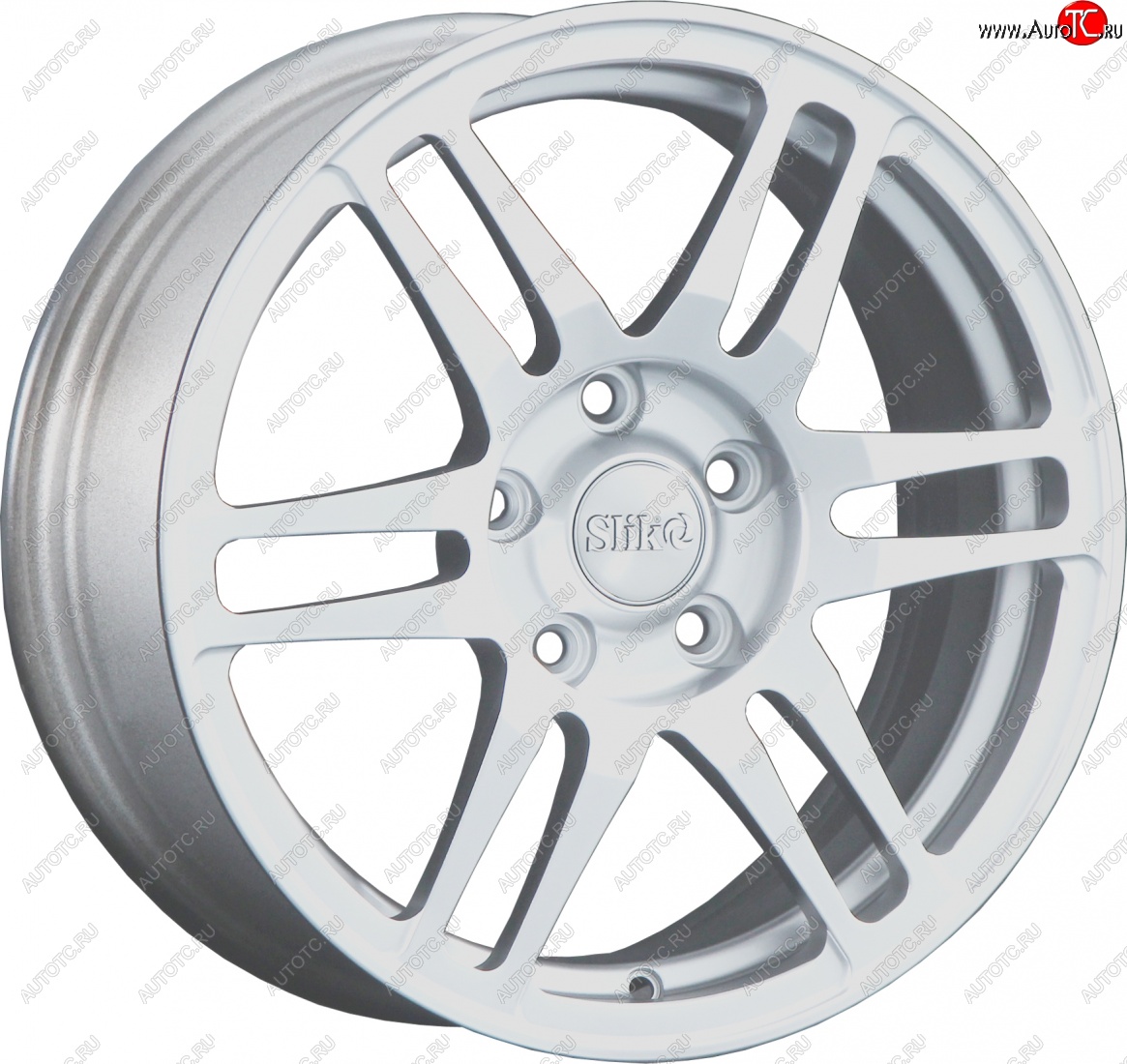 12 949 р. Кованый диск Slik classik R16x6.5 Белый (W) 6.5x16   (Цвет: W)  с доставкой в г. Воронеж