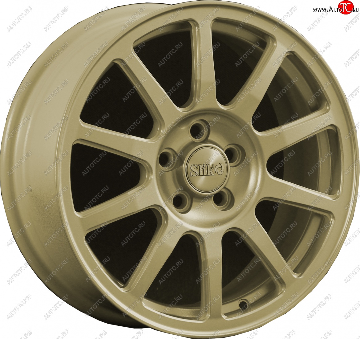 18 999 р. Кованый диск Slik classik R16x6.5 Золотой (G) 6.5x16 Nissan Teana 1 J31 дорестайлинг (2003-2005) 5x114.3xDIA66.1xET45.0 (Цвет: G)