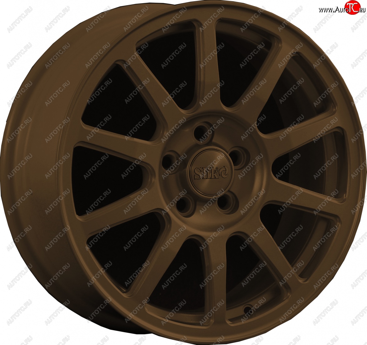 18 999 р. Кованый диск Slik classik R16x6.5 Коньячная бронза. Глянец (BRZCGN) 6.5x16   (Цвет: BRZCGN)  с доставкой в г. Воронеж