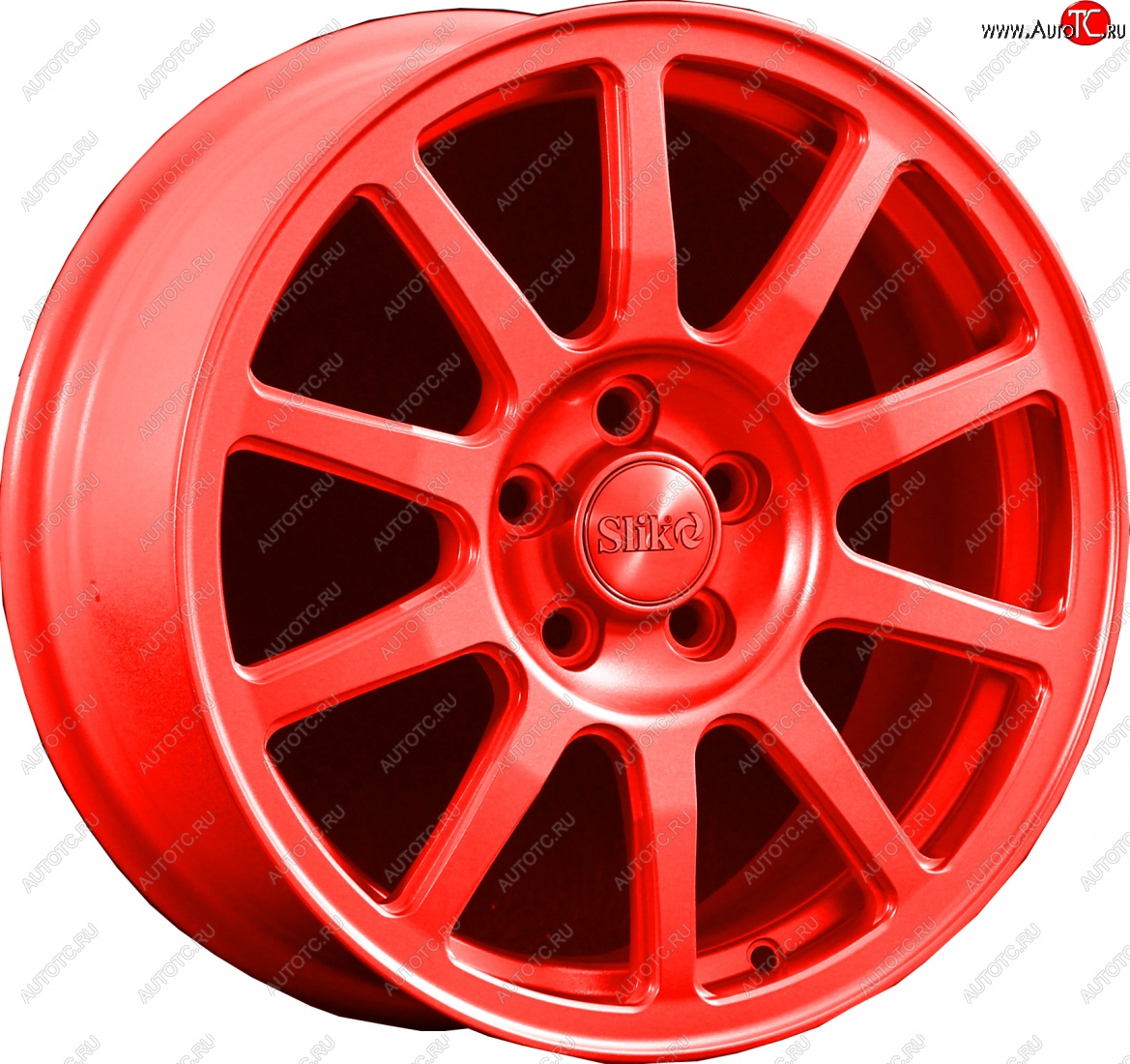 18 999 р. Кованый диск Slik classik R16x6.5 RAL 3026 ярко-алый (3026) 6.5x16   (Цвет: 3026)  с доставкой в г. Воронеж