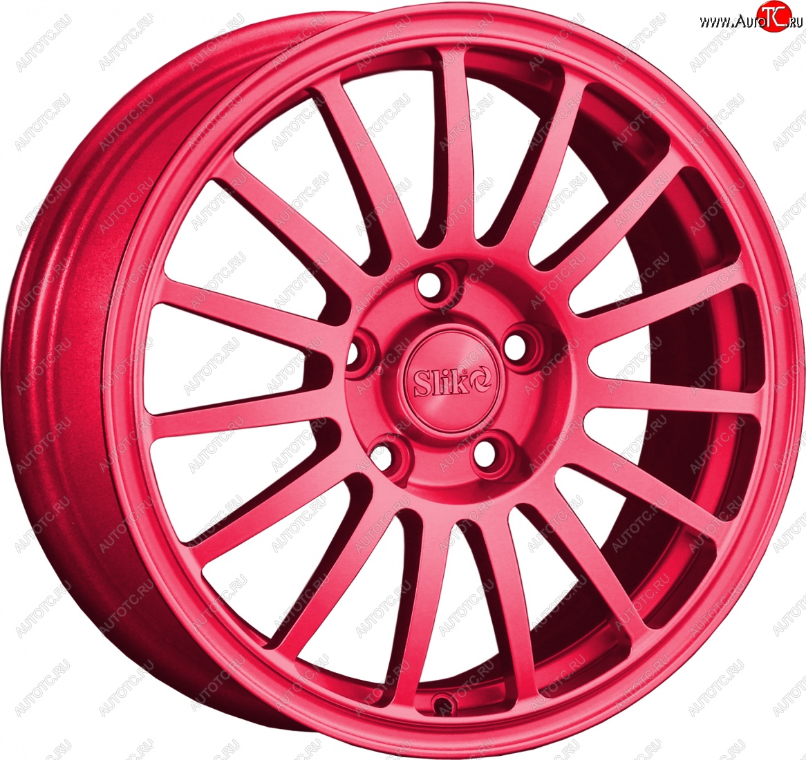 15 249 р. Кованый диск Slik classik R16x6.5 Candy RUBIN рубиновый 6.5x16   (Цвет: Candy RUBIN рубиновый 6.5x16)  с доставкой в г. Воронеж