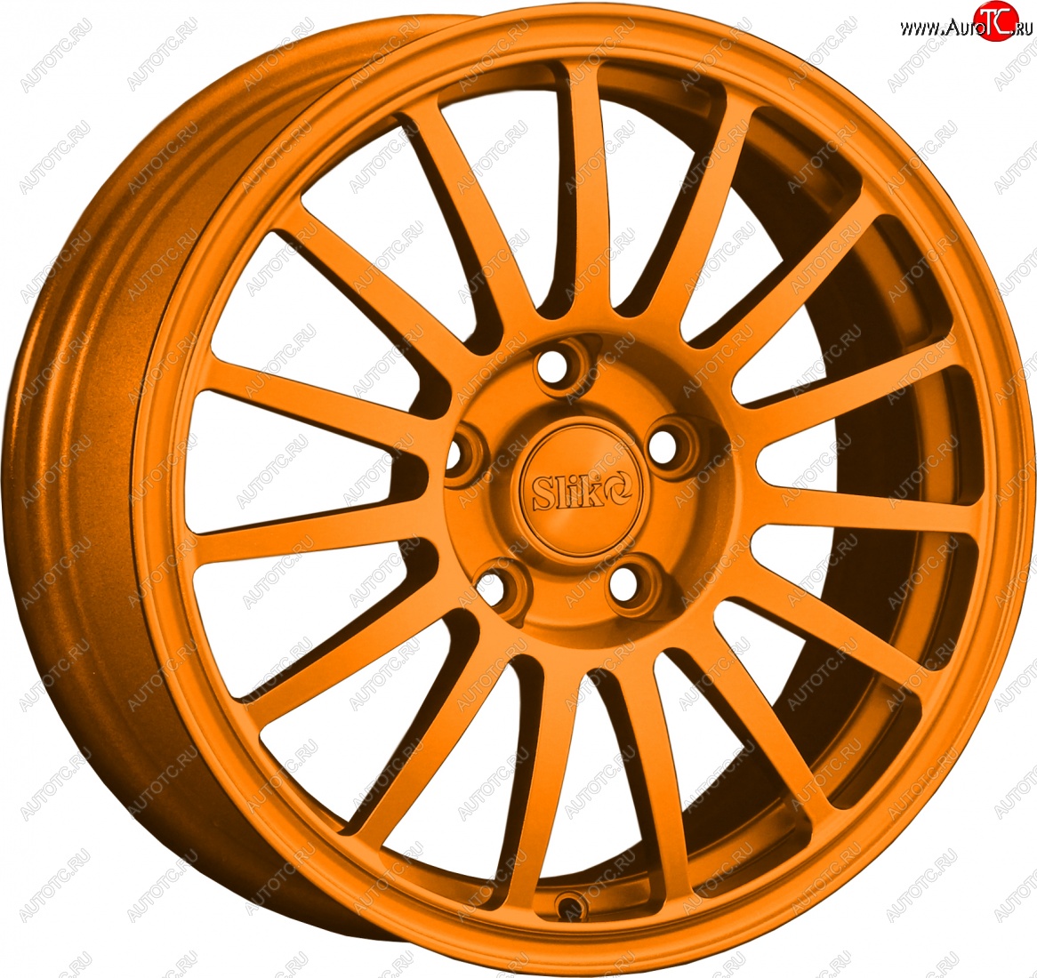 15 249 р. Кованый диск Slik classik R16x6.5 Candy медно-оранжевый глянцевый 6.5x16   (Цвет: Candy медно-оранжевый глянцевый 6.5x16)  с доставкой в г. Воронеж