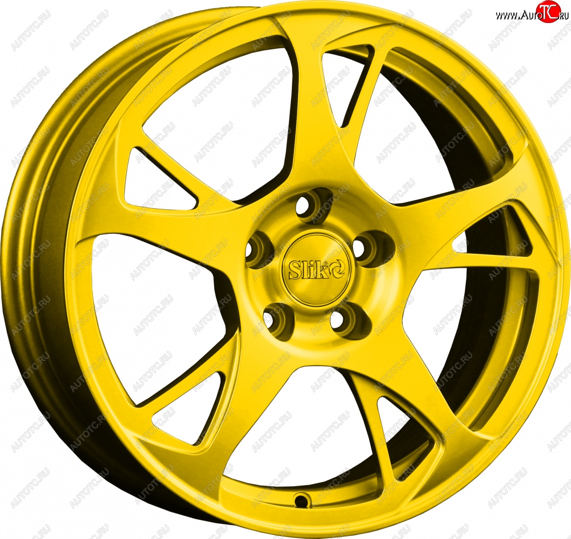 10 999 р. Кованый диск Slik classik R16x6.5 Candy YELLOW ярко-желтый 6.5x16   (Цвет: Candy YELLOW ярко-желтый 6.5x16)  с доставкой в г. Воронеж